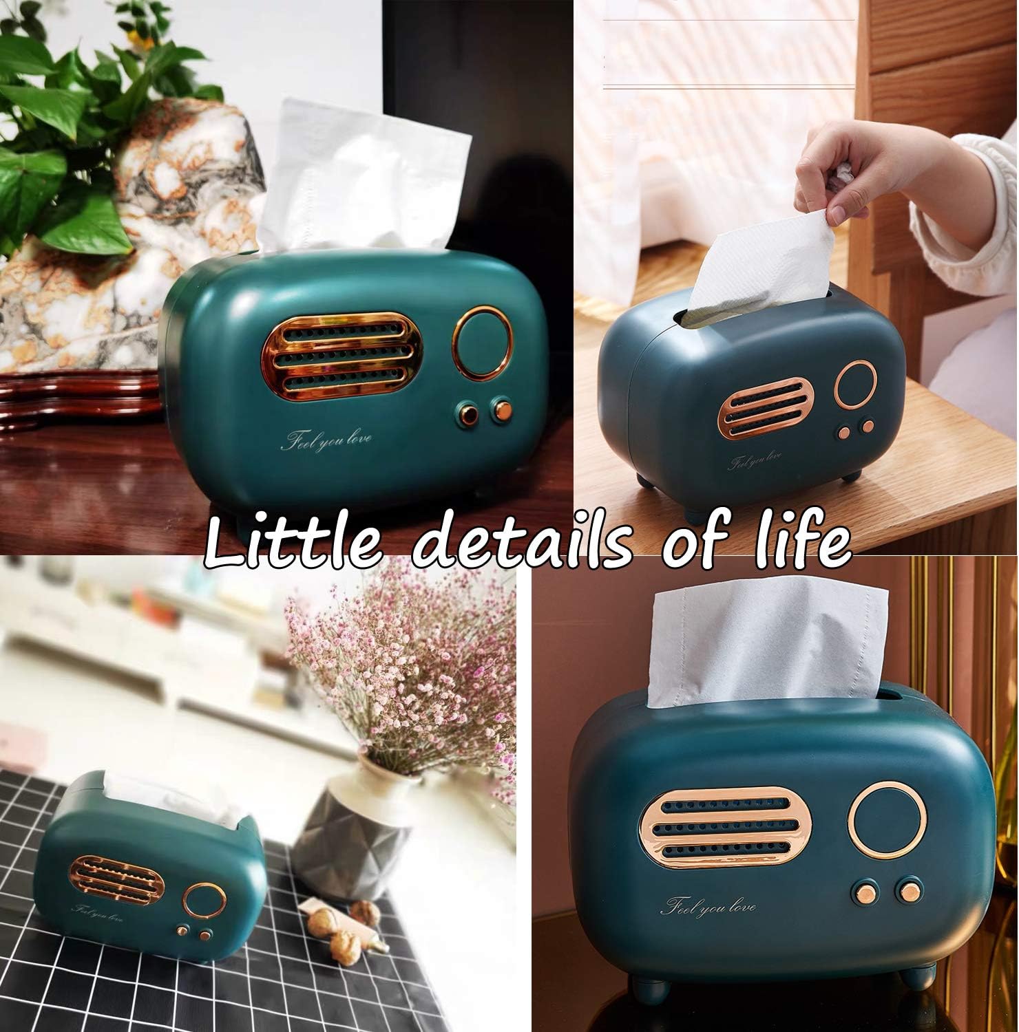 Tissue Cover Box, Bathroom Vanity Countertops, Cute Tissue Box for Bedroom & Bathroom Tissue Cover Box, Bathroom Vanity Countertops, Cute Tissue Box for Bedroom & Bathroom